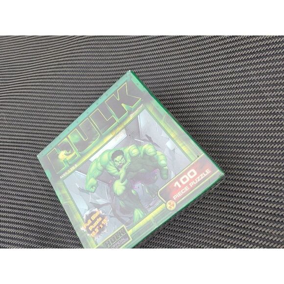 Marvel Hulk Puzzle - Pressman 2003 - 12.5” x 15” - Ages 5-8 - SEALED New In Box - Picture 8 of 9